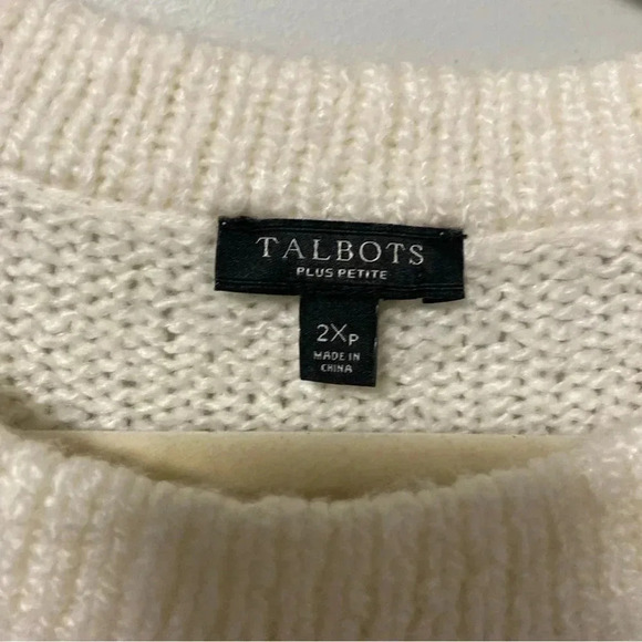 Talbots wool  blend fair isle sweater - Picture 3 of 5